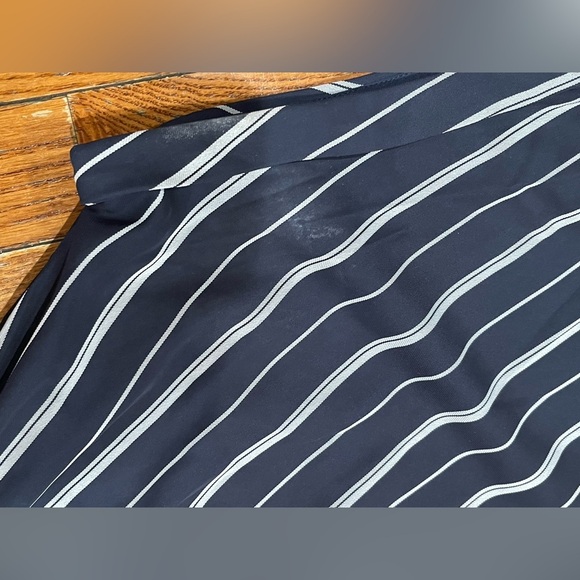 ECI Navy and White Striped Jumpsuit - Picture 13 of 16